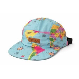 MISHKA World Map 5-Panel Camp Hat Adjustable Streetwear Strapback